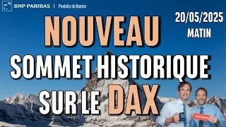 DAX40 PERF INDEX Nouveau SOMMET HISTORIQUE pour le DAX - 100 % Marchés
