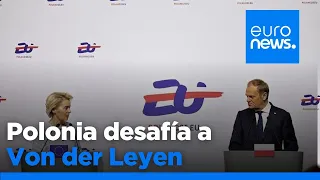 Polonia desafía a Von der Leyen y no aplicará el Pacto de Migración, dice Tusk