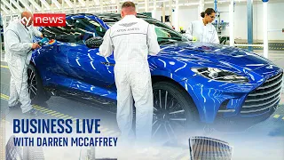 ASTON MARTIN ORD GBP0.10 Aston Martin limits US exports over new tariffs | Business Live with Darren McCaffrey
