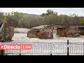 🔴📡 El Tajo derrumba parte del puente viejo de Talavera de la Reina