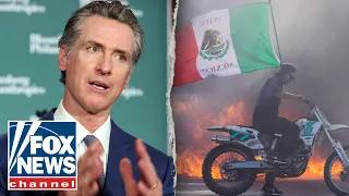 STRONG This isn&#39;t exactly Newsom&#39;s strong suit, Harris Faulkner says