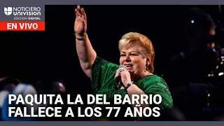 LUNES Muere a los 77 años Paquita la del Barrio | Edición Digital lunes 17 de febrero de 2025