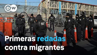 Más de 300 indocumentados detenidos en las primeras redadas de la Administración Trump