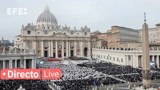 🔴📡 Más de 200.000 jóvenes fieles llenan la plaza de San Pedro del Vaticano