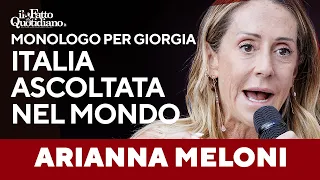 &quot;Giorgia leader ascoltata in tutto il mondo”: il monologo di Arianna Meloni per elogiare la sorella