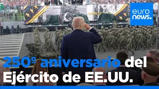 Desfile militar por los 250 años del Ejército de EE.UU.
