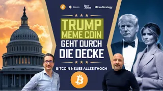 BITCOIN Trump Coin: Einfach verrückt! Bitcoin neues ATH | MicroStrategy, Dow Jones im Check