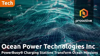 ENERGY Ocean Power Technologies CEO on patent for groundbreaking offshore energy innovation