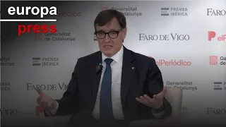 ILLA Illa dice que le gustaría que Rueda firmara la carta por la oficialidad de catalán y gallego