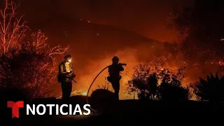 FRANKLIN EN VIVO: El incendio forestal Franklin destruye estructuras en California