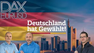 EUR/USD Deutschland hat gewählt – Wie geht es weiter? DAX, EUR/USD im Check