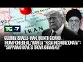 Guerra Israele-Iran, quinto giorno. Trump chiede all'Iran la "resa incondizionata"