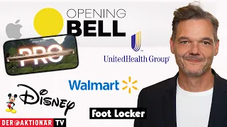 EURO DISNEY Dick´s will Foot Locker übernehmen - Dow Jones, UnitedHealth, Walmart, Disney, Apple, Foot Locker