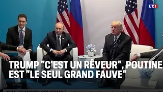 Poutine est &quot;le seul grand fauve&quot;, Trump &quot;c&#39;est un rêveur par rapport à Poutine&quot; ｜LCI