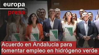 La Junta de Andalucía fomenta formación en hidrógeno verde con empresas de Huelva y Cádiz
