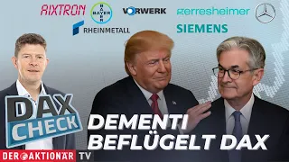 BAYER AG NA O.N. DAX-Check LIVE: Aixtron, Bayer, Friedrich Vorwerk, Gerresheimer, Mercedes-Benz, Rheinmetall, Siemens