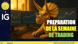 BITCOIN Préparation de la semaine de trading: SP500, NASDAQ, DAX, CAC, OIL, BITCOIN, EURUSD, GOLD (09/06/25)
