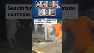 Search for 7 escaped inmates continues in Louisiana