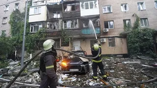 Massive Russian aerial attack targets Kharkiv, killing at least three