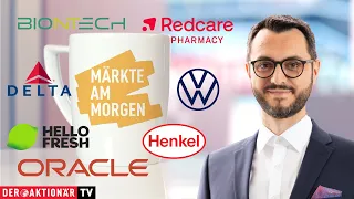 REDCARE PHARMACY INH. Märkte am Morgen: Oracle, Delta Air Lines, HelloFresh, Redcare Pharmacy, Henkel, VW, BioNTech