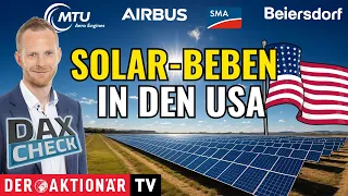 AIRBUS DAX-Check LIVE: Airbus, Beiersdorf, Continental, Dt. Pfandbriefbank, Gerresheimer, MTU, SMA Solar