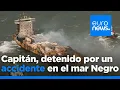 Detenido el capitán de un carguero que colisionó con un petrolero este lunes en el mar del Norte