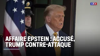 Affaire Epstein : accusé, Trump contre-attaque｜LCI