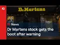 DR. MARTENS ORD GBP0.01 - Dr Martens stock gets the boot after warning 🥾