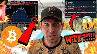 BITCOIN BITCOIN!!! I’VE NEVER SEEN THIS HAPPEN BEFORE!!!! [It’s Actually Quite Concerning…] WTF?!!!