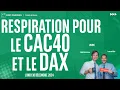 Respiration pour le CAC40 et le DAX - 100% Marchés - matin - 30/12/2024