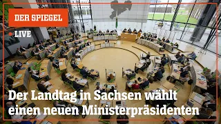 Livestream: Der Landtag in Sachsen wählt einen neuen Ministerpräsidenten | DER SPIEGEL