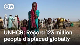 What&#39;s driving the massive rise in forced displacement globally? | DW News