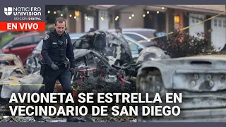 Avioneta se estrella en vecindario de San Diego; hay varios muertos Edicion Digital 22 de mayo 2025