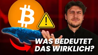 BITCOIN Mega-Wal verkauft 80.000 Bitcoin: Müssen wir uns Sorgen machen?