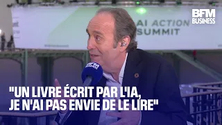 &quot;Un livre écrit par l&#39;IA, je n&#39;ai pas envie de le lire&quot;