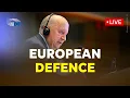 Discussion with first-ever EU Defence and Space Commissioner, Andrius Kubilius