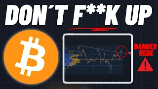 BITCOIN WARNING ON BITCOIN HERE!!⚠️