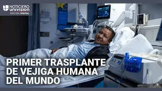 Paciente hispano recibe el primer trasplante de vejiga del mundo: así fue el histórico procedimiento