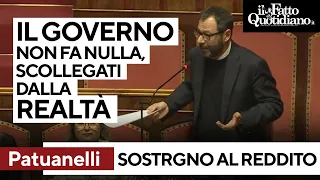 La maggioranza esalta la situazione economico, Patuanelli: &quot;Scollegati dalla realtà. Non fate nulla&quot;