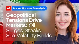 Geopolitical Tensions Drive Markets:  Oil Surges, Stocks Slip, Volatility Builds