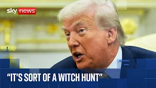 Trump comments on the DOJ asking Epstein&#39;s ex Ghislaine Maxwell if she will speak to prosecutors