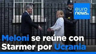 Meloni llama a Trump antes de la cumbre de Defensa y sigue sin apoyar públicamente a Zelenski