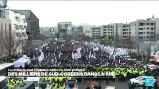 Corée du Sud : nouvelles manifestations pour et contre l&#39;arrestation de Yoon • FRANCE 24