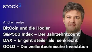 BITCOIN BitCoin | S&amp;P500 | DAX - Er geht steiler als senkrecht | GOLD - Die wellentechnische Investition