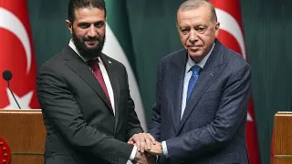 Le nouveau président syrien Ahmed al-Charaa rencontre Recep Tayyip Erdoğan à Ankara