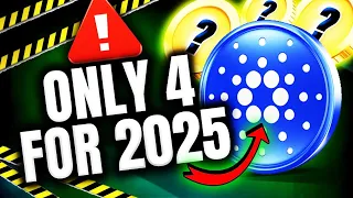 CARDANO URGENT Altcoins Dip: Buy ONLY These 4 For 2025 | Cardano ADA, Pepe and...