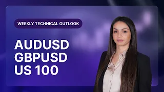 AUD/USD Technical Outlook on AUDUSD, GBPUSD, US 100