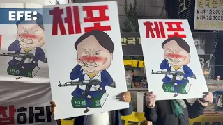 Corea del Sur encara una semana de incertidumbre en torno al futuro del presidente