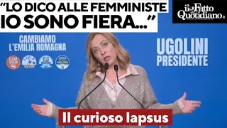 I video cult del 2024 - Il lapsus di Meloni: &quot;Alle femministe, sono fiera che col mio governo...&quot;