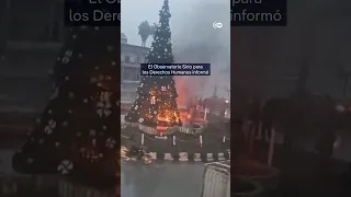 S&U PLC [CBOE] Queman árbol de Navidad en Siria y minorías religiosas temen por su seguridad